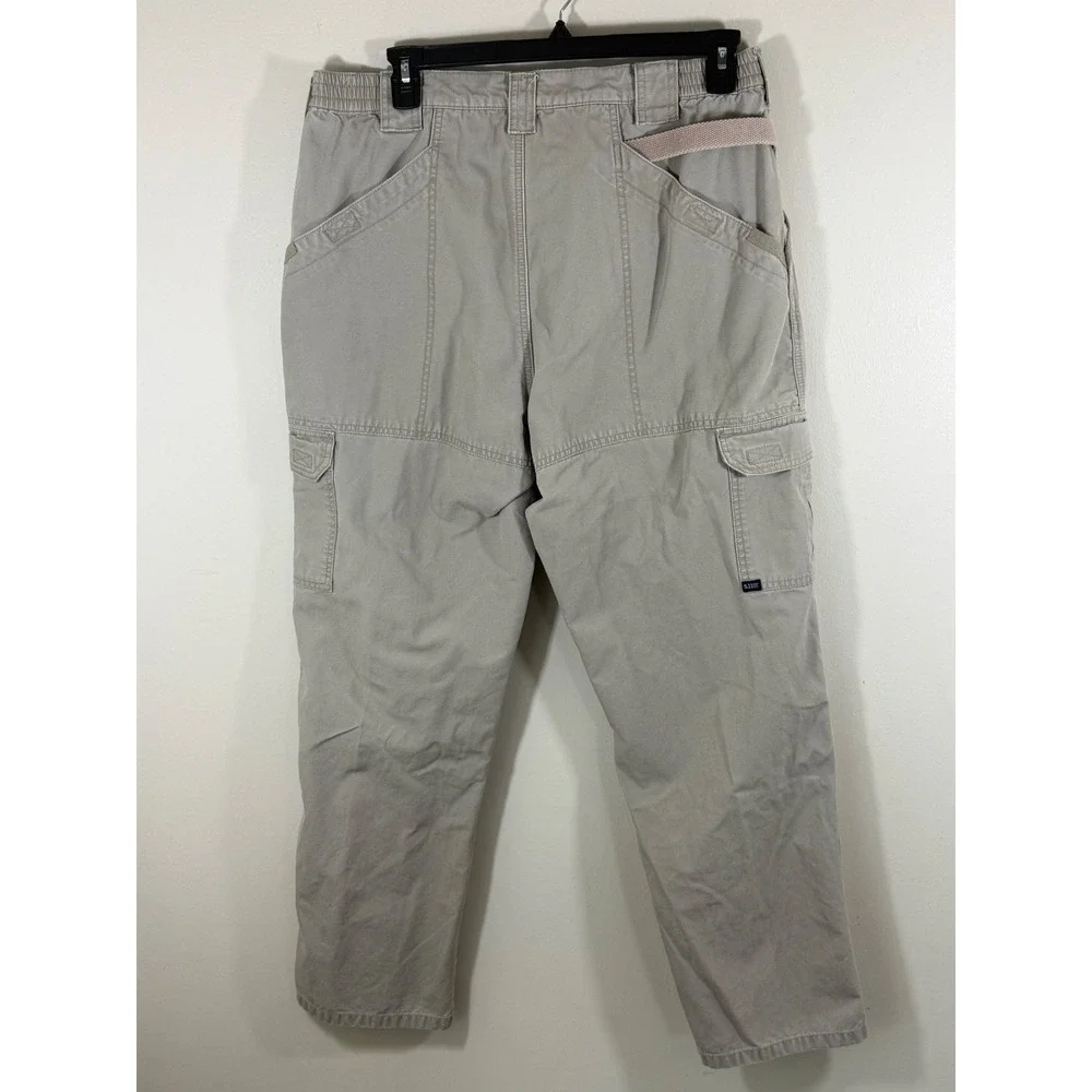 5.11 Tactical Series Cargo Pants Men's 38x32 Khaki Ripstop Utility Workwear